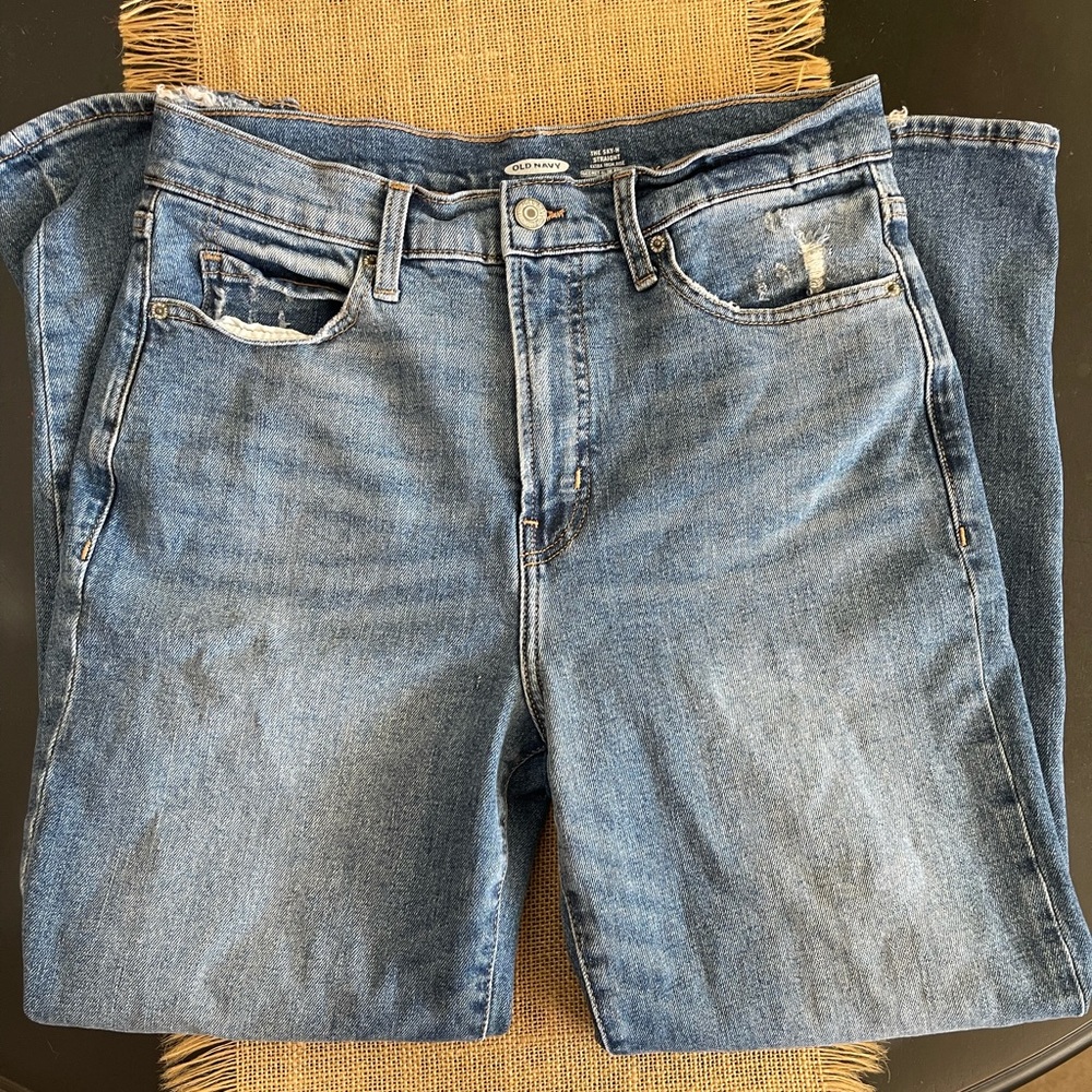 The Sky-H Straight Jean (Extra High Rise)